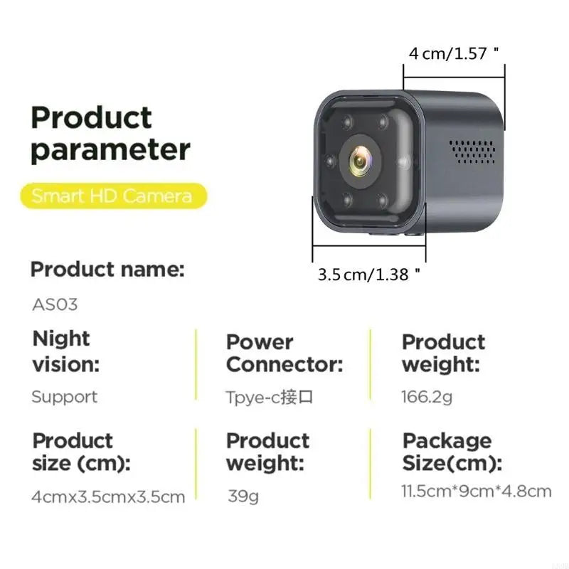 AS03 Wireless Camera HD1080P 2M Clear Motion Detection for Home Security Camera