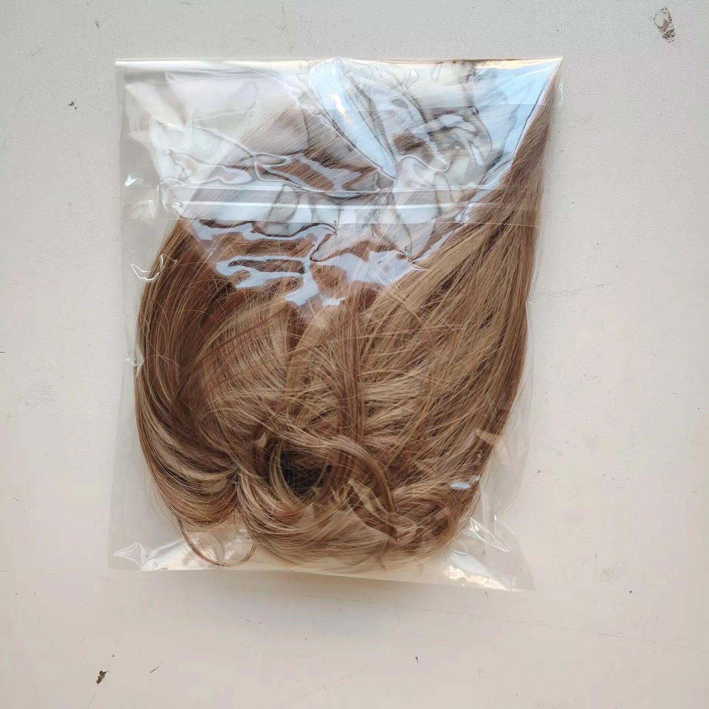 Synthetic Messy Bun Hair Donut,Curly Scrunchie Hair Bun,Synthetic Fiber Hair Extensions for Women,Messy Bun Maker for Quick&Easy