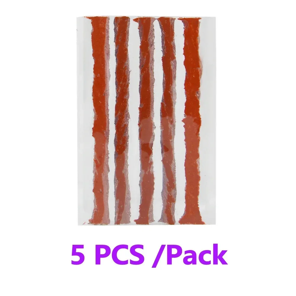 Car Motorcycle Tire Repair Kit Puncture Plug Tools Tyre Puncture Emergency for Tire Strips Stirring Glue Repair Tool Kit