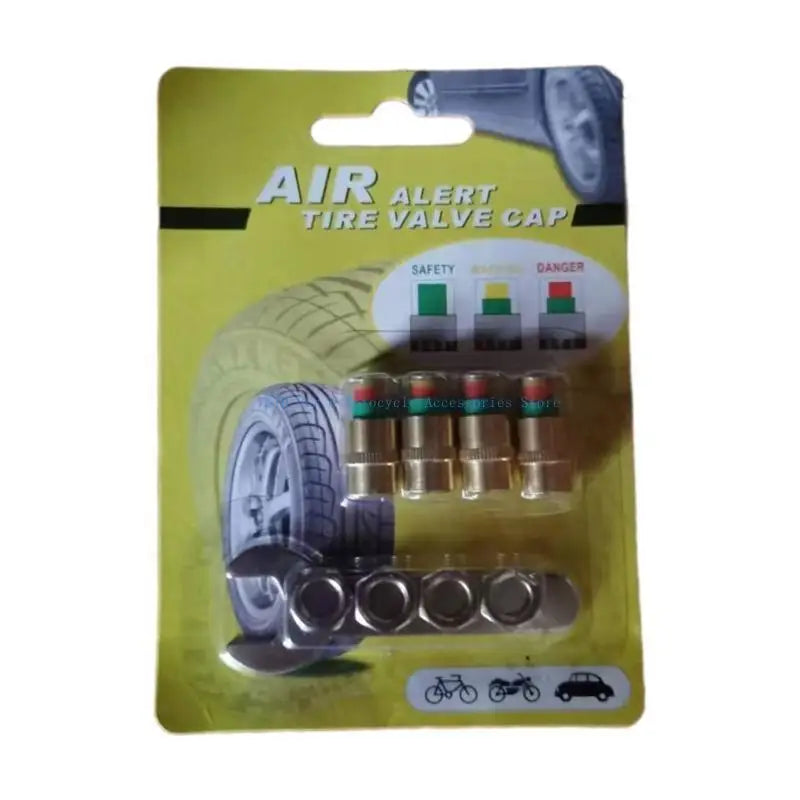 L5BC High Accuracy Car Tire Pressure Gauge Valves Caps Cover Monitoring Accurate Air Pressure Detection with Digital Screen