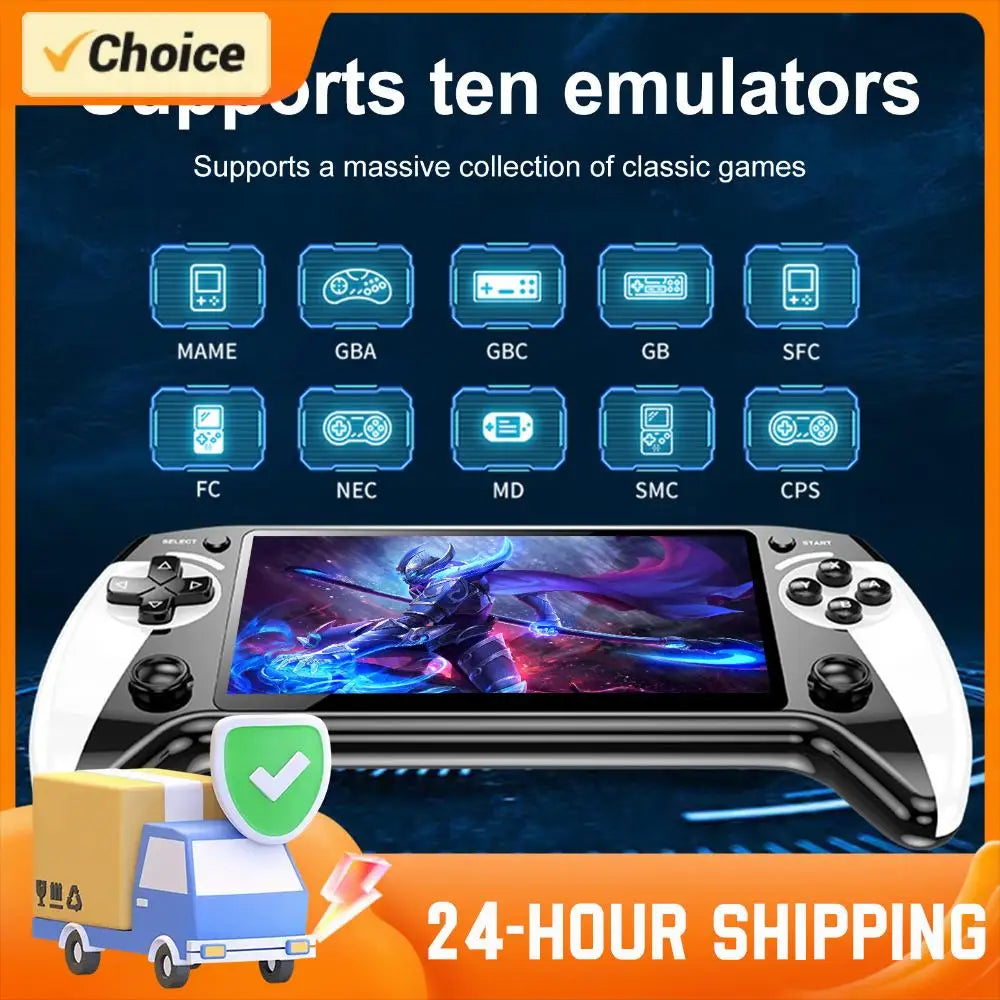 X9 Retro Handheld Game Console 5.5inch IPS Screen Classic Video Classic Game Emulators 20000+ Games Retro Video Game Player