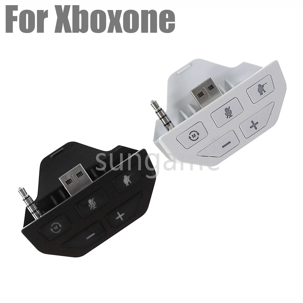1pc Audio for Xbox One XboxSeries S X Controller Stereo Headset Adapter Headphone Converter