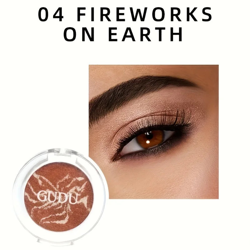 Dynamic Waterproof Eye Shadow Palette - Glitter Eyeshadow Pearlescent Highlighter Powder for Bright Shiny Makeup Look