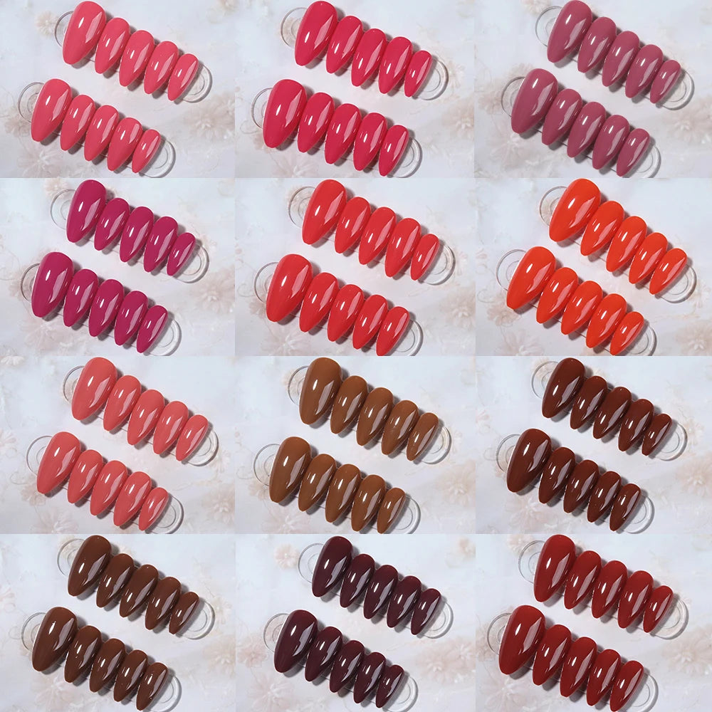 360pcs(12mixed ) Long almond Nude color nail Tip Press On Nails Medium, Macaron candy color Fit Perfectly design Acrylic False N