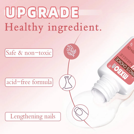 5pcs 7g Nail Glue for Press-Ons & Acrylic False Nails Super Strong Clear Waterproof Gel Long-Lasting Easy Application Nail Tools