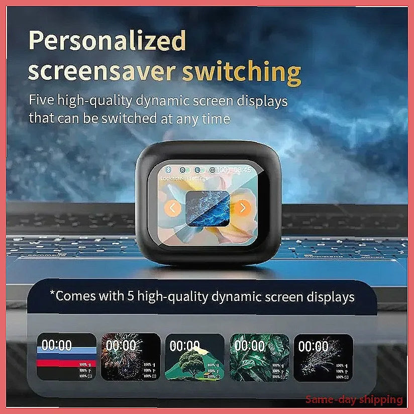 Wireless Earbuds LX-10, ANC Noise Cancelling, Touch Control, 30H Playtime, ENC Mic for All Smartphones