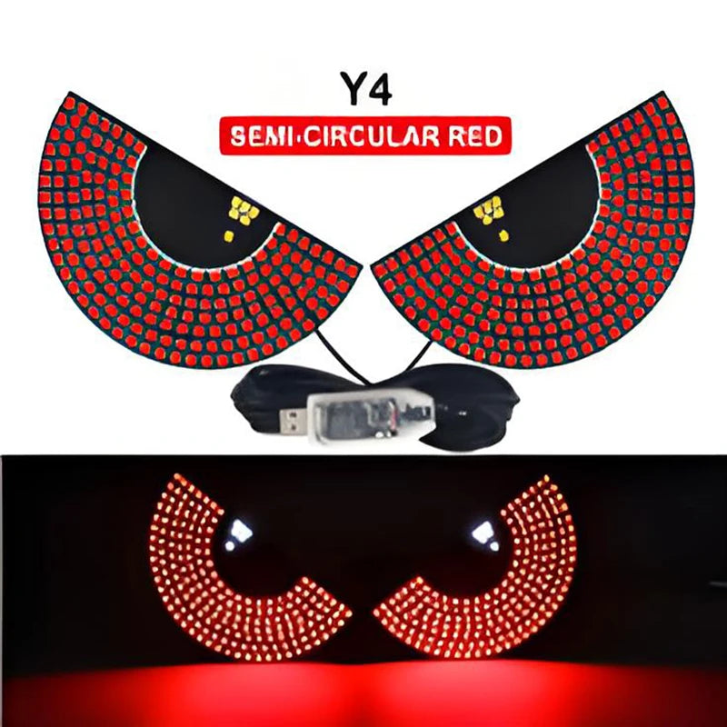 Truck LED Matrix Pixel Panel Display Screen Flexible RGB USB 5V Car Pattern Graffiti Text Projector Animation Shop Reminder Bar
