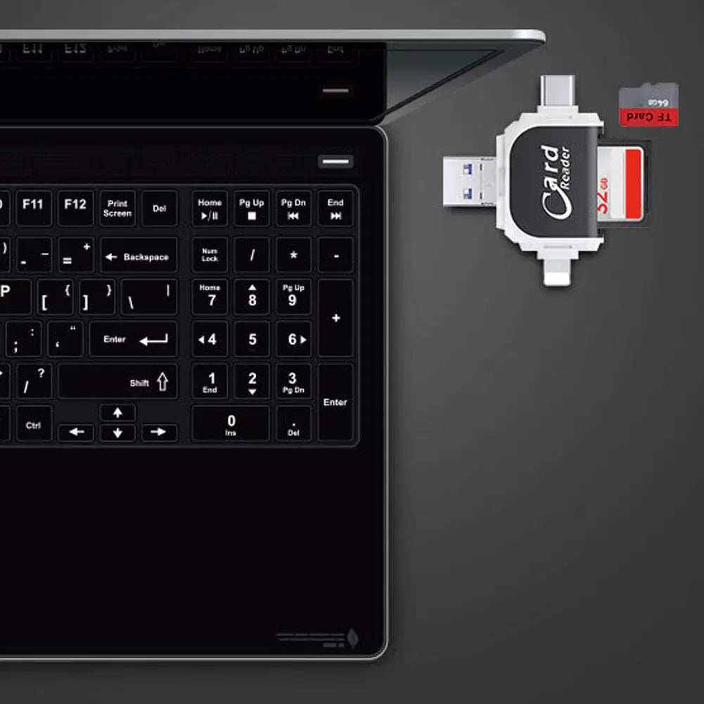 1set multi-function Card Reader Universal Micro USB TF SD Card Reader for PC Phone Computer Laptop