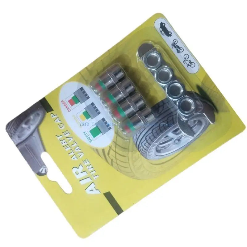 L5BC High Accuracy Car Tire Pressure Gauge Valves Caps Cover Monitoring Accurate Air Pressure Detection with Digital Screen