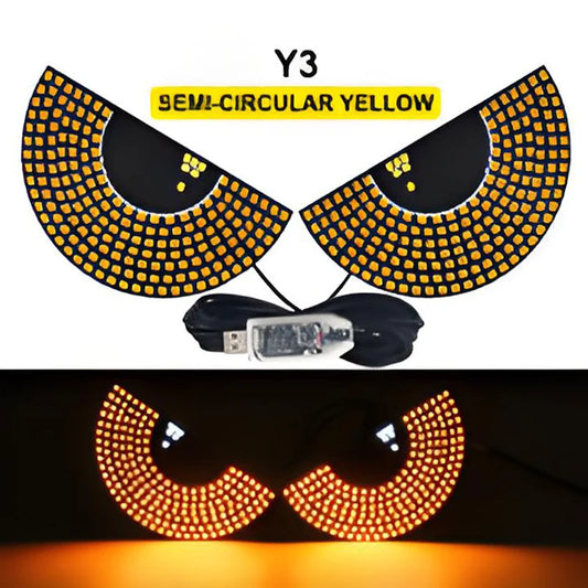 Truck LED Matrix Pixel Panel Display Screen Flexible RGB USB 5V Car Pattern Graffiti Text Projector Animation Shop Reminder Bar