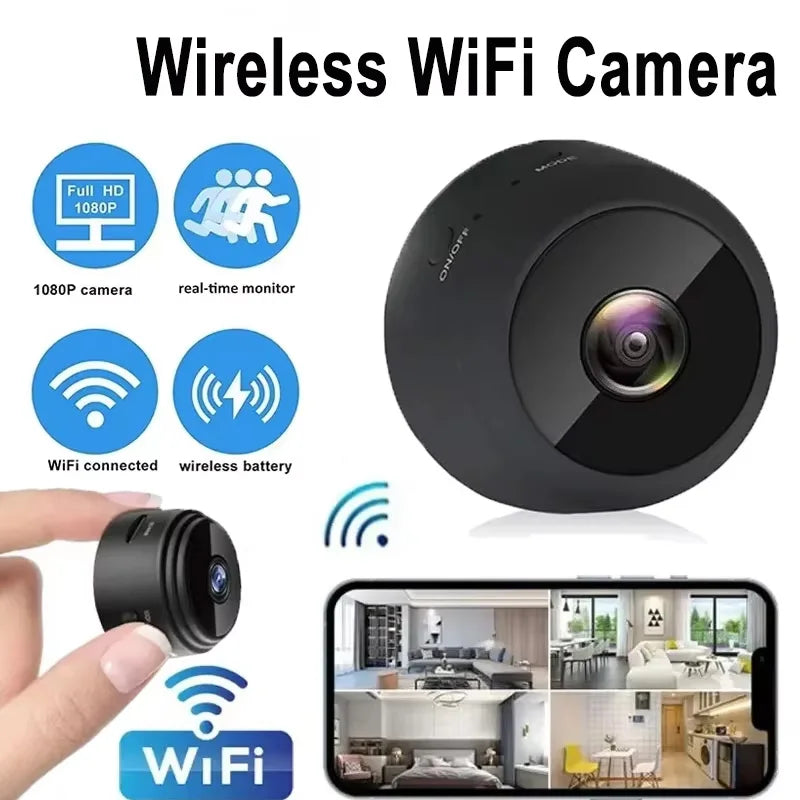 New A9 Camera Wifi 1080p HD Wireless Security Monitor For Home Night Version Video Protection Remote Intelligent Camcorders