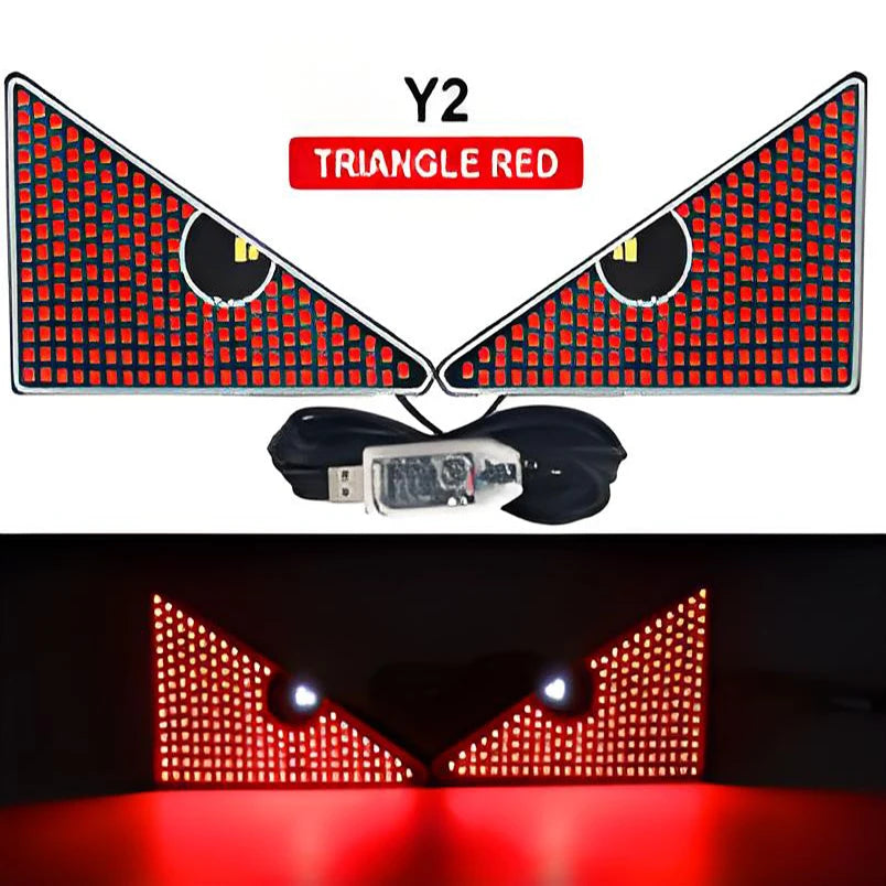 Truck LED Matrix Pixel Panel Display Screen Flexible RGB USB 5V Car Pattern Graffiti Text Projector Animation Shop Reminder Bar