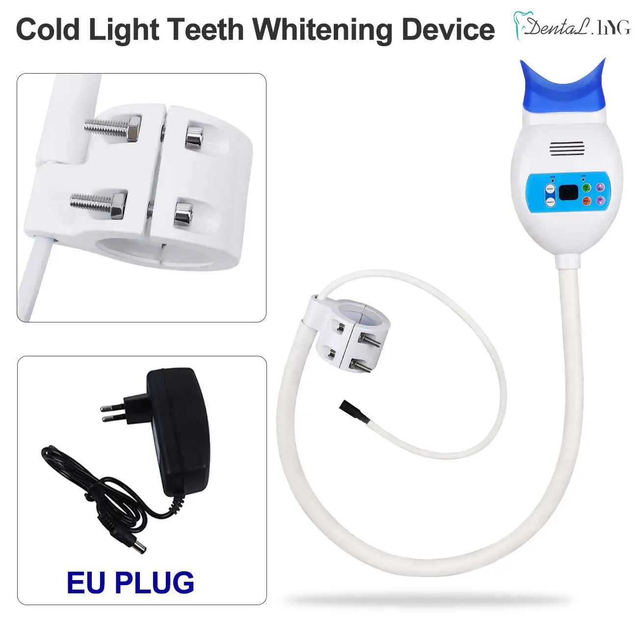 Dental Teeth Whitening Lamp Professional Cold Light Bleaching Blue Color LED Machine Dentistry Equipment Center Pillar Style