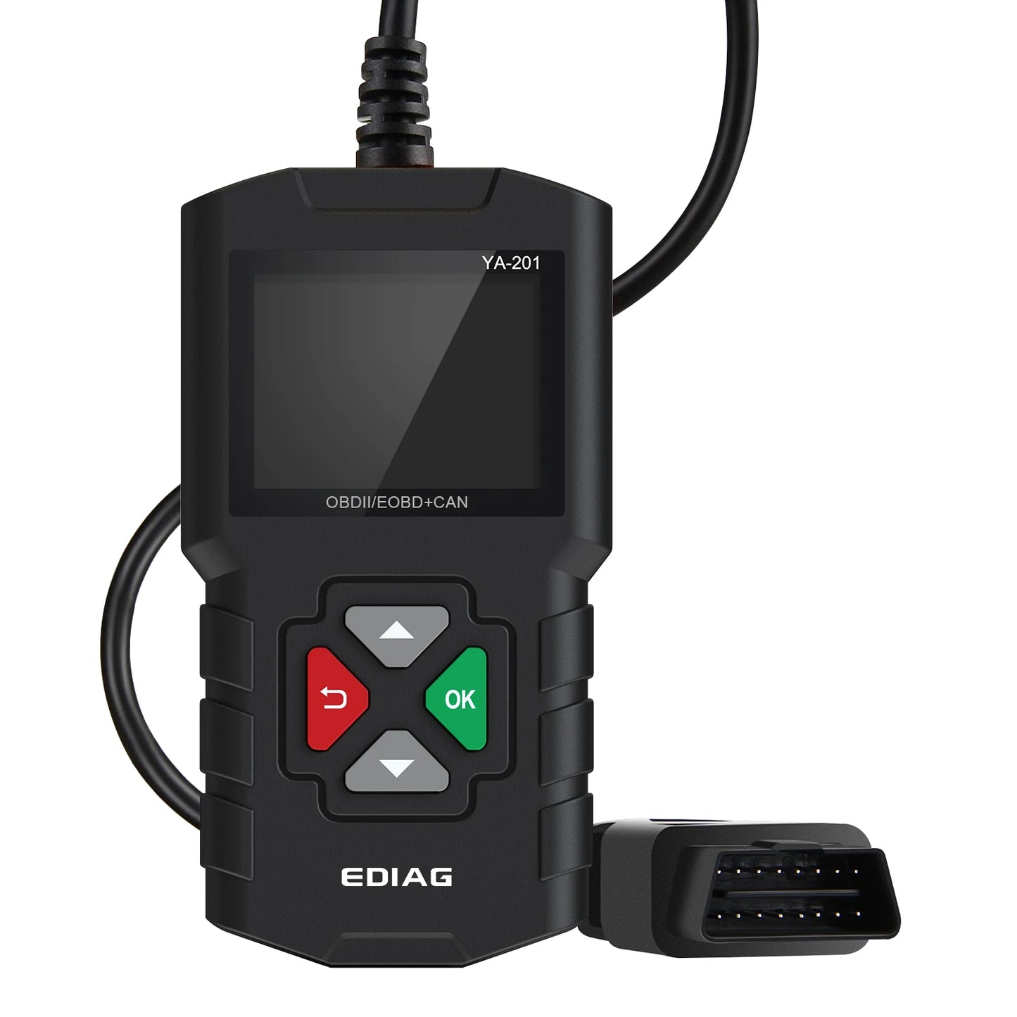 EDIAG YA201 OBDII/EOBD Auto Diagnostic Code Reader OBD2 Scanner with Data Stream Save/Playback Feature