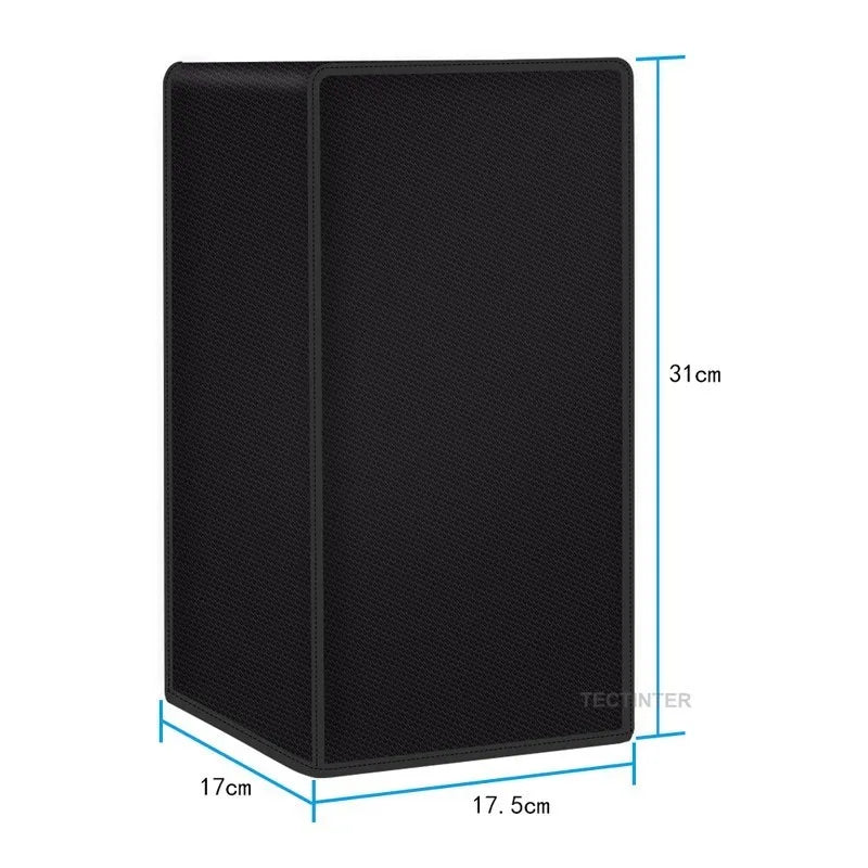 Dust Cover Vertical Case for Xbox Series X Console Anti-Scratch Horizontal Dustproof Sleeve for Xbox Series X Accessories