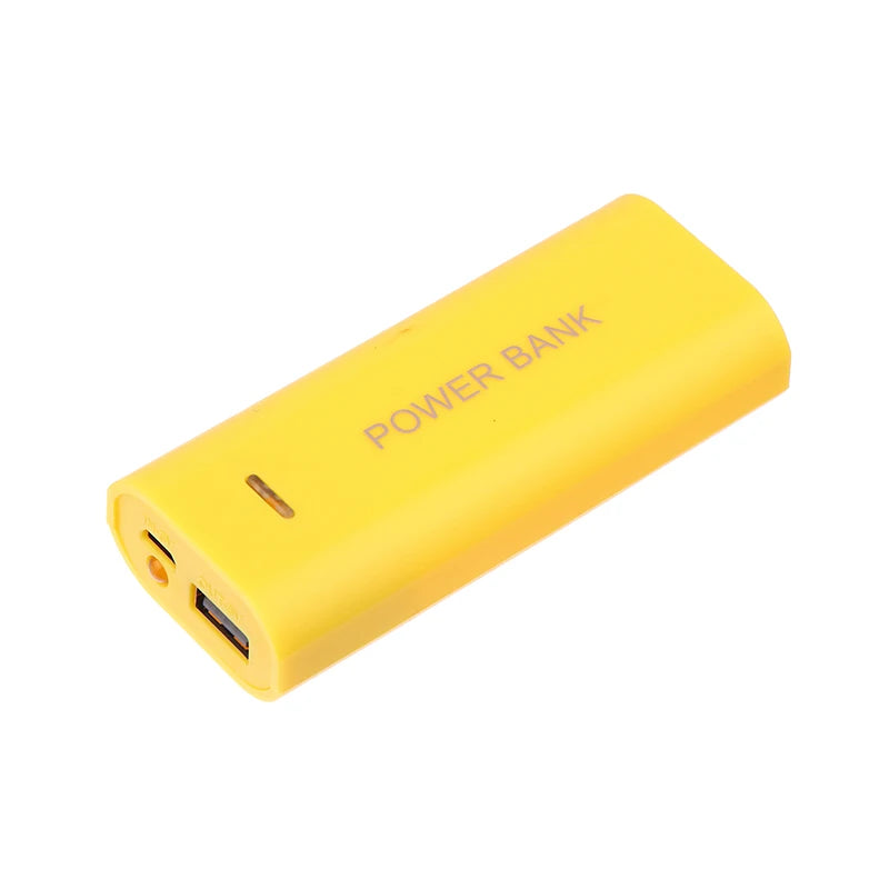 Replaceable Power Bank Case DIY 2Cell 18650 Battery Box For Smart Phone Charge 5V 1A For 18650 Battery With Indicator Light