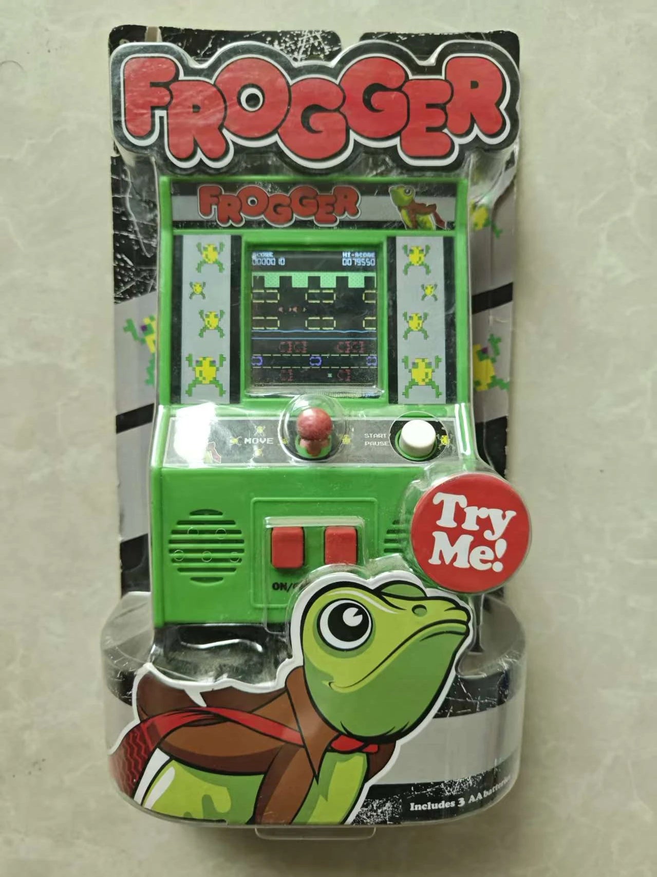 KONAMI FROGGER Arcade Classics RETRO Mini Handheld Game by Basic Fun 1980s GAMES retro game console