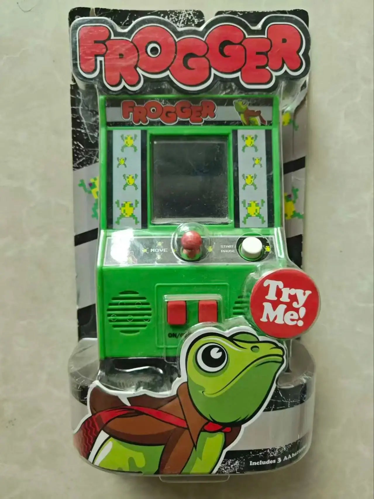 KONAMI FROGGER Arcade Classics RETRO Mini Handheld Game by Basic Fun 1980s GAMES retro game console