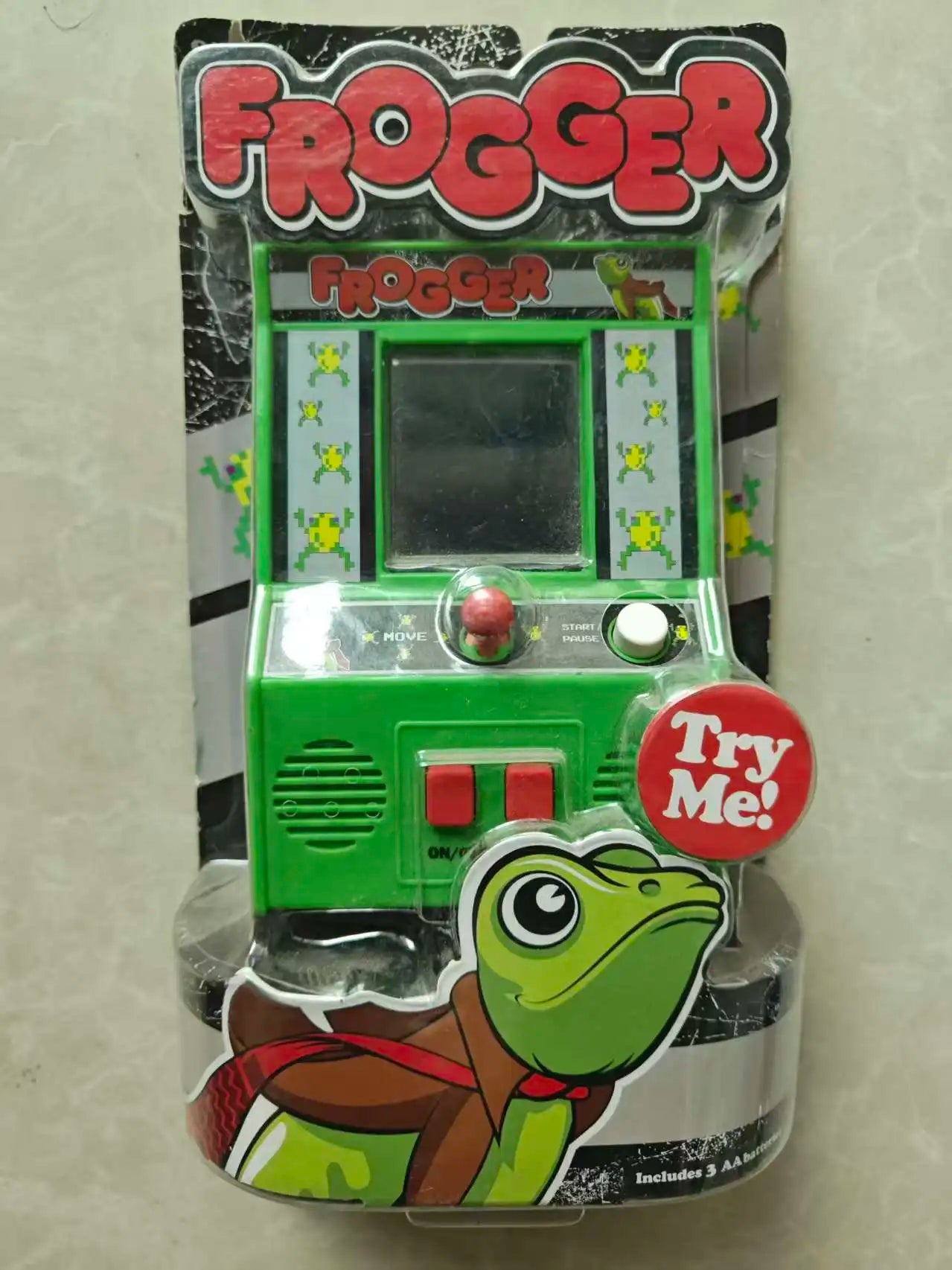 KONAMI FROGGER Arcade Classics RETRO Mini Handheld Game by Basic Fun 1980s GAMES retro game console
