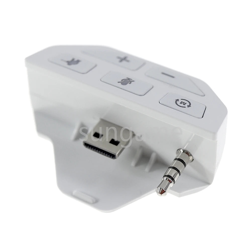1pc Audio for Xbox One XboxSeries S X Controller Stereo Headset Adapter Headphone Converter