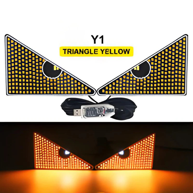 Truck LED Matrix Pixel Panel Display Screen Flexible RGB USB 5V Car Pattern Graffiti Text Projector Animation Shop Reminder Bar