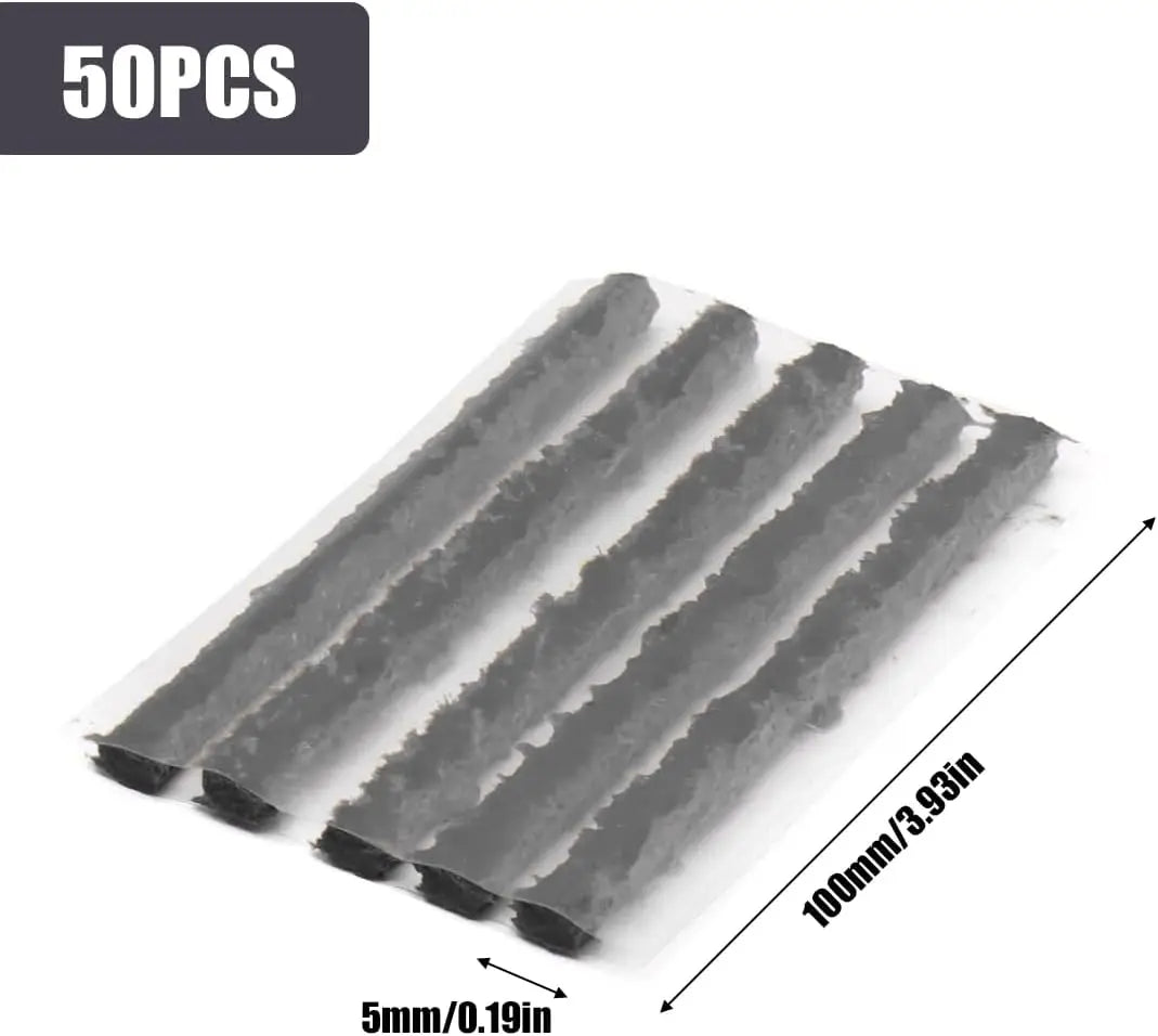 Universal Emergency Plug Flat Tire Repair Kit to Fix Punctures,Professional Heavy Duty Motorcycle Emergency Tool Car Accessories