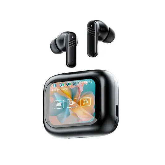 Wireless Earbuds LX-10, ANC Noise Cancelling, Touch Control, 30H Playtime, ENC Mic for All Smartphones
