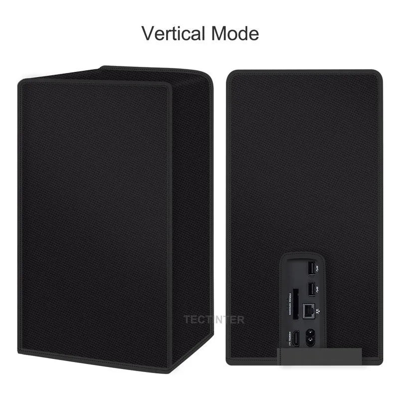 Dust Cover Vertical Case for Xbox Series X Console Anti-Scratch Horizontal Dustproof Sleeve for Xbox Series X Accessories
