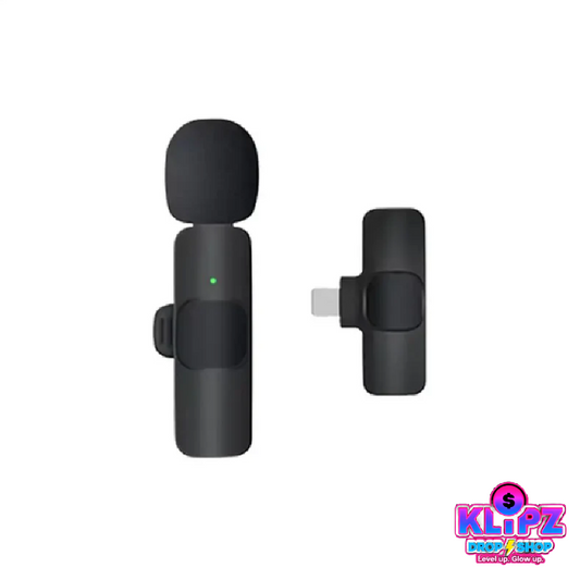 Pro-level wireless clip-on mic for iPhone—crisp, studio-clean audio that cuts through wind so your vlogs and YouTube videos instantly sound more legit. Includes a replaceable wool windscreen for on-the-go shoots.